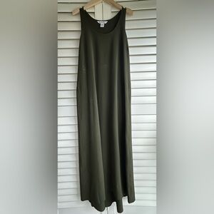 Athleta Presidio dress in Arbor Olive size small ⚠️FABRIC DAMAGED⚠️